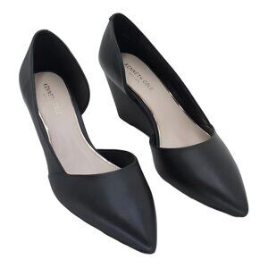 Kenneth Cole New York Ellis Wedge Pumps Black US 11 M EU 42